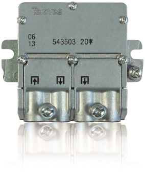 Televes 2-fach Easy F-Verteiler    EFV2N 