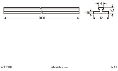 EVN APFTP200 Alu-Träger-      APF TP 200 