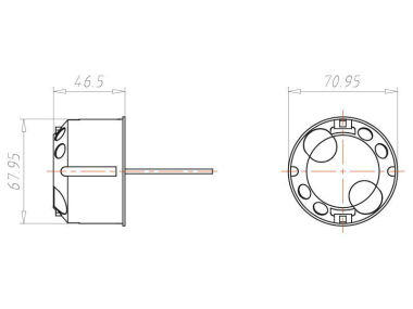 KAIS Hohlwand Gerätedose         9063-88 