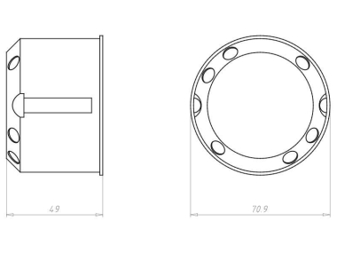 Kaiser Schallschutz D68mm        9069-03 