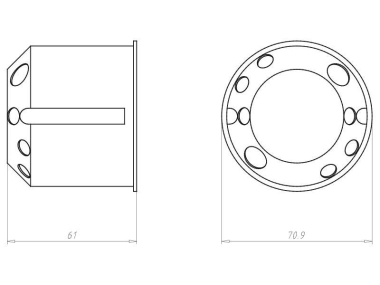 Kaiser Schallschutz D68mm        9069-76 