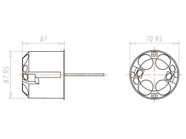 KAIS Abzweig-Dose                9064-88 