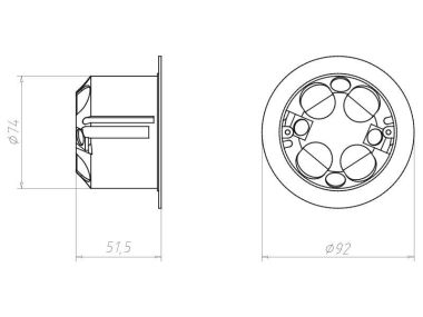 KAIS Hohlwandabzweigdose         9071-77 