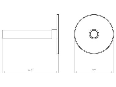 Kaiser Einbaugehäuse HaloX 180 & 1299-61 