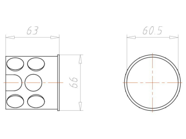 KAIS Abzweig-Schalterdose        1550-00 
