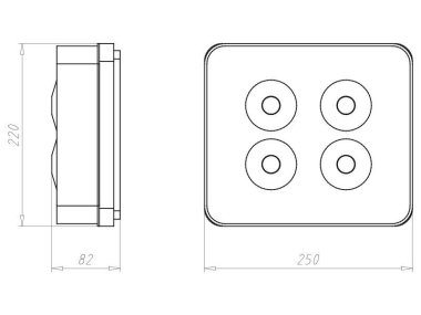 KAIS Verbindungs-Kasten          1297-02 