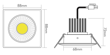 Nobile Downlight A 5068Q S    1867686912 