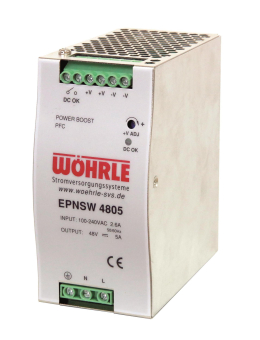 Wöhrle Schaltnetzgerät 48V     EPNSW4805 