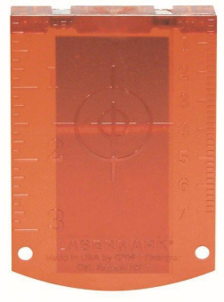 Bosch Laserzieltafel rot      1608M0005C 