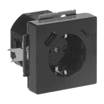 BJ SCHUKO -/USB-A+C    20 EUCB2USBAC-885 