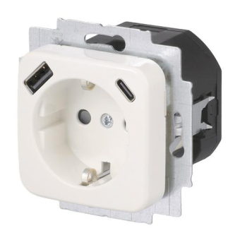 BJ SCHUKO -/USB-A+C    20 EUCB2USBAC-214 