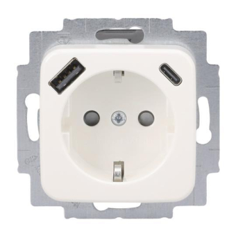 BJ SCHUKO -/USB-A+C    20 EUCB2USBAC-214 