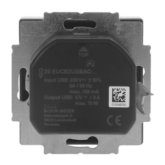 BJ SCHUKO -/USB-A+C    20 EUCB2USBAC-885 