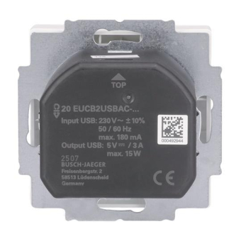 BJ SCHUKO -/USB-A+C     20 EUCB2USBAC-84 