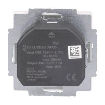 BJ SCHUKO -/USB-A+C    20 EUCB2USBAC-884 