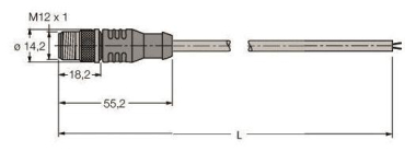 Turck PROFIBUS-Leitung       RSSW451-10M 