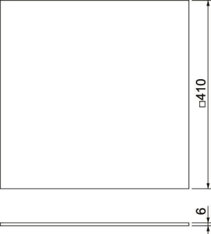 OBO UniBase BSM ALU Bautenschutzmatte 