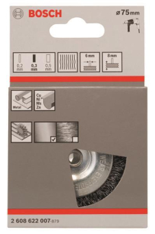 Bosch Scheibenbürste Stahl    2608622007 