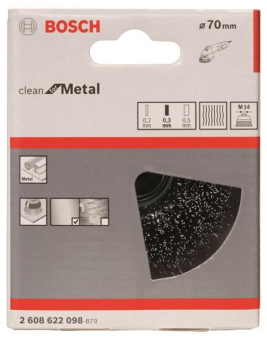 Bosch Topfbürste Stahl        2608622098 