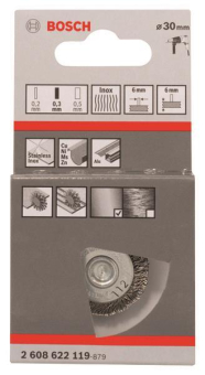 Bosch Scheibenbürste Edelst.  2608622119 