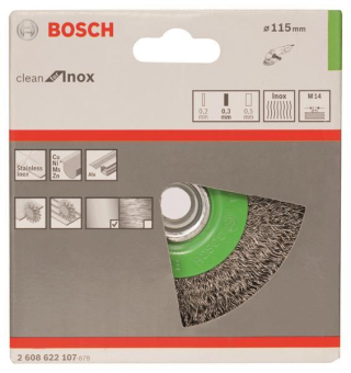 Bosch Scheibenbürste Edelst.  2608622107 