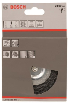 Bosch Scheibenbürste Stahl    1609200273 