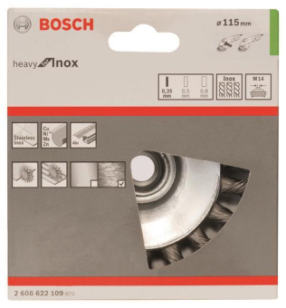 Bosch Kegelbürste gezopfter   2608622109 