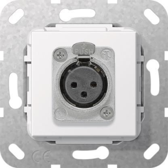 GIRA 566703 XLR-Buchse D-Serie Einsatz 