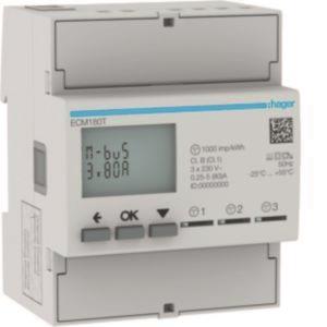 Hager Energiezähler 1phasig      ECM180T 