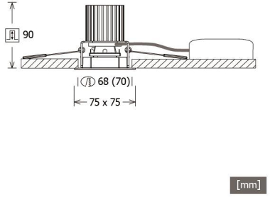 LTS FLIQ      FLIQ 100.1030.01/DALI weiß 
