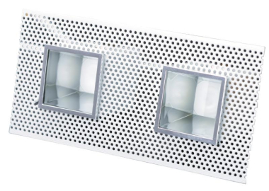 Rutec LED Lichtpunkt Quadrat  LED57987WW 