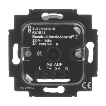 BJ UP Jalousie-Basis-Einsatz       6418U 