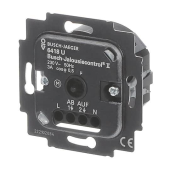 BJ UP Jalousie-Basis-Einsatz       6418U 