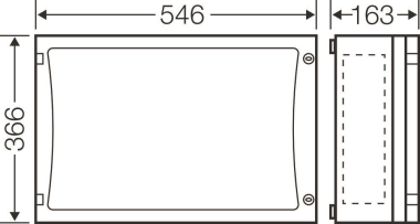 HENS ENYSTAR-Leergehäuse FP      FP 0401 