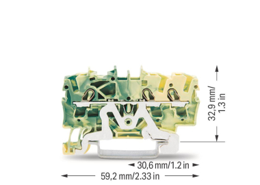 WAGO 2002-1307 3-Leiter-Schutzleiterk- 