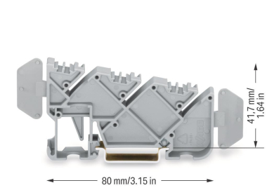 WAGO 812-140 Isolierter Sammelschienen- 