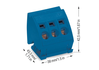 WAGO 812-114 Anschlussblock,für 