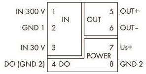 WAGO 857-560 Spannungsmessumformer, 