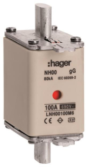 Hager Sicherungseinsatz NH00  LNH00100M6 