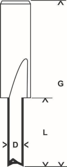 Bosch Nutfräser               2608629356 