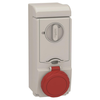 Schneider Wandsteckdose verriegelt 83185 