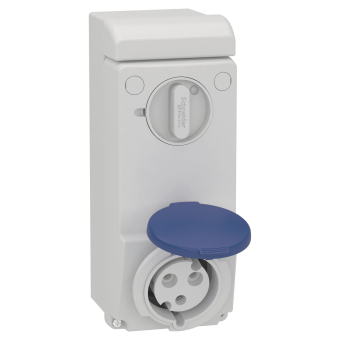 Schneider Wandsteckdose verriegelt 83042 