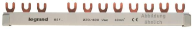Legrand 004919 Gabelkammschiene 4-polig 
