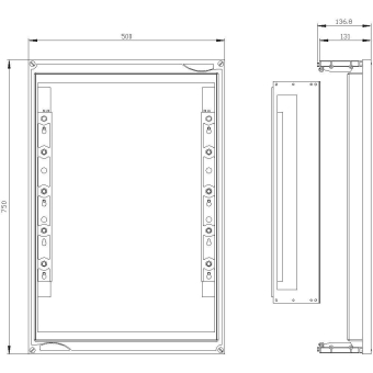 Siemens 8GK4752-5KK25 ALPHA1600DIN,-für 