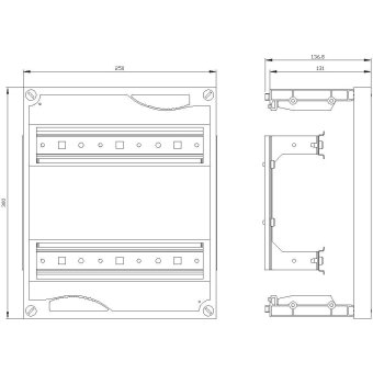 Siemens 8GK43512KK12 ALPHA400/630DIN 