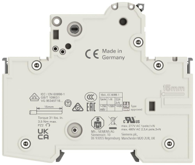 Siemens Automat B 16A           5SY41166 