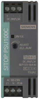 Siemens 6EP13315BA10 SITOP PSU100C 24V/ 