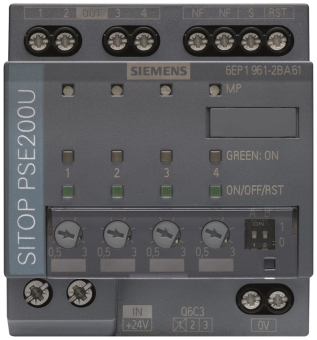 Siemens 6EP19612BA61 Selektivitätsmodul 