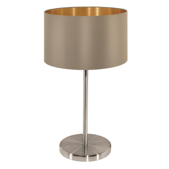 EGLO Tischleuchte MASERLO nickel-  31629 