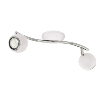 EGLO LED Stahl weiss chrom         31002 